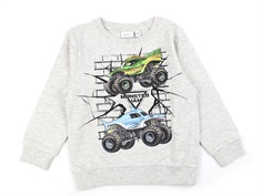 Name It light grey melange Monster Jam sweatshirt